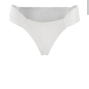 Elegant White Bikini Bottom